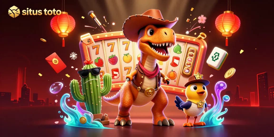 Menangkan situs toto dengan karakter unik di permainan slot yang penuh warna.