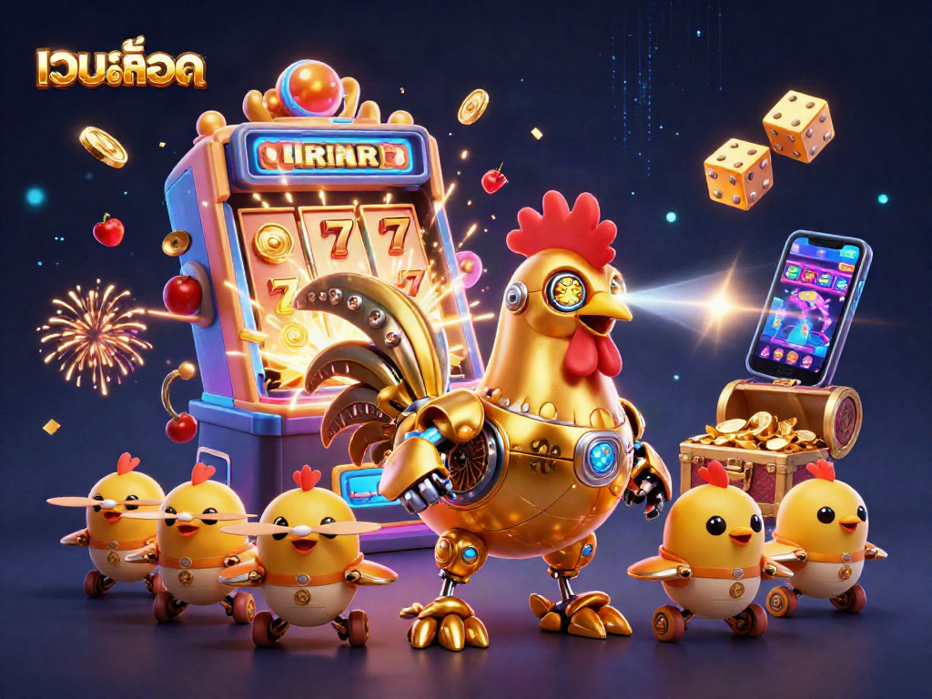 Spin big and win at the เว็บสล็อต with vibrant animations and engaging casino elements.