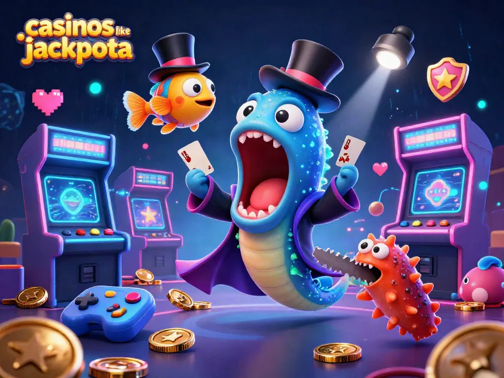 Experience thrilling gameplay with casinos like jackpota showcasing unique 3D characters and vibrant gaming elements.