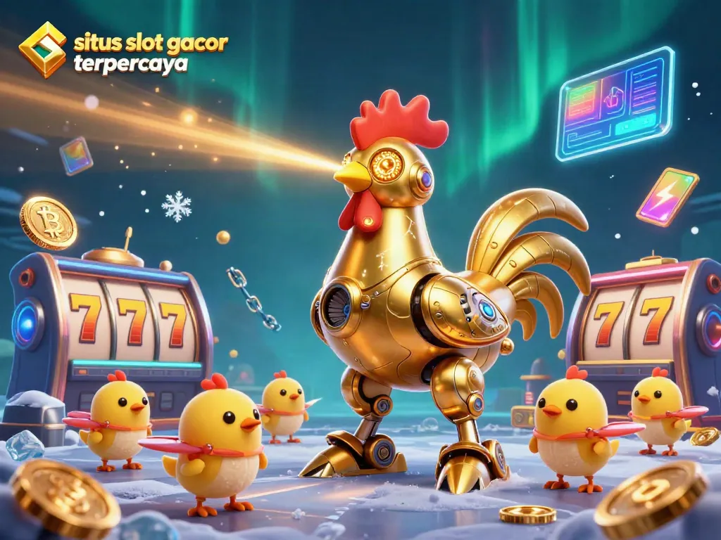 Experience the thrill of situs slot gacor terpercaya with vibrant characters and rich casino elements.