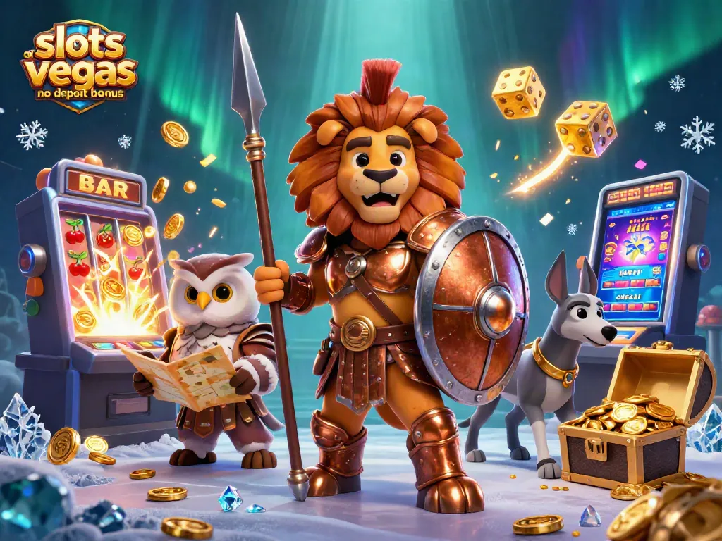 Experience the excitement of slots of vegas no deposit bonus with dynamic casino characters amidst bursting jackpot action.