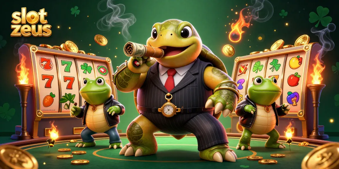 Mainkan slot zeus dengan grafis menarik dalam ilustrasi kasino yang penuh aksi dan detail.