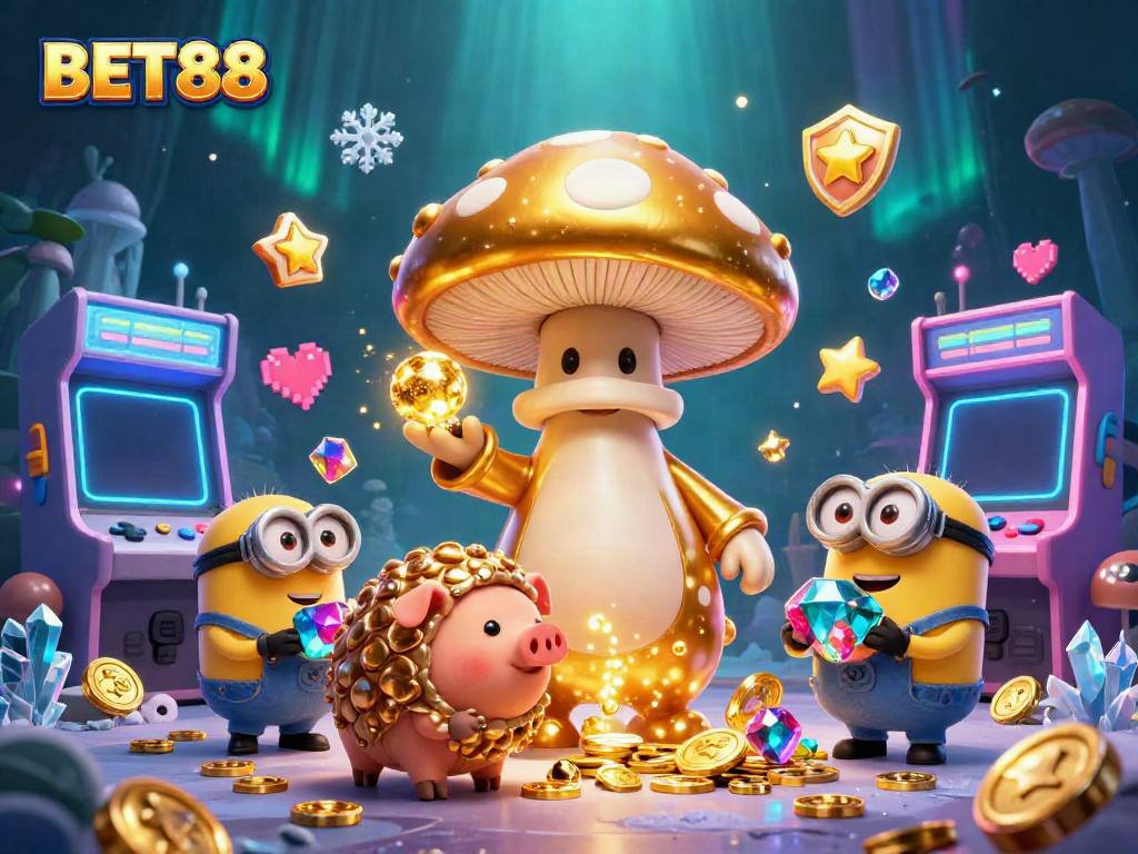 Trải nghiệm cá cược cùng BET88 với hình ảnh sinh động từ các trò chơi casino.