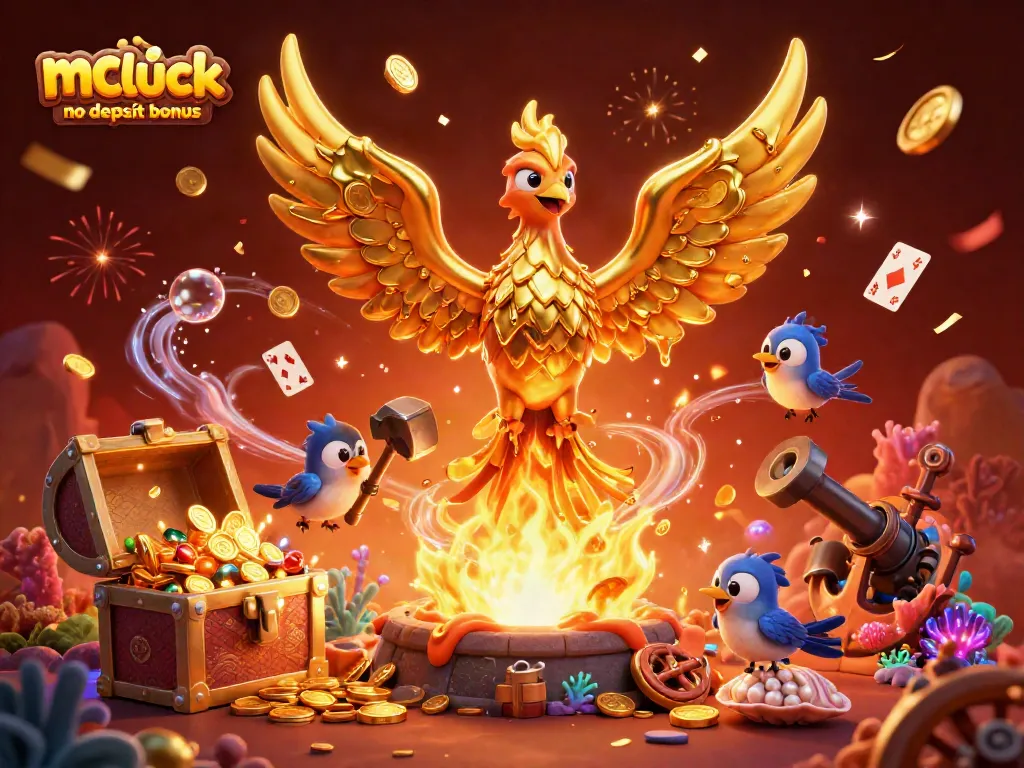 Experience the energy of mcluck casino no deposit bonus with a vibrant 3D scene of mythical glory.